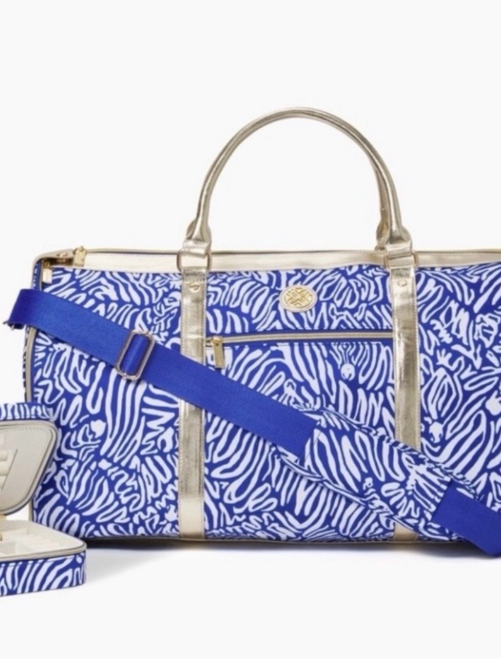 New Lilly Pulitzer Travel Duffle/Garment Bag and Jewelry Case